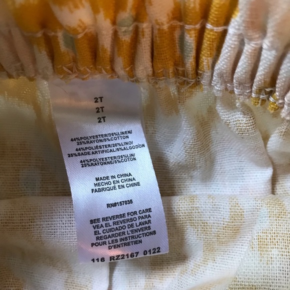 Rachel Zoe Little 2T girls tank and short set - Picture 7 of 8